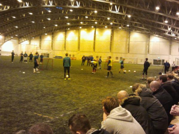 Fyrsta æfing hjá Arnold Muehren og Ajax Academy?? Reitur auðvitað....