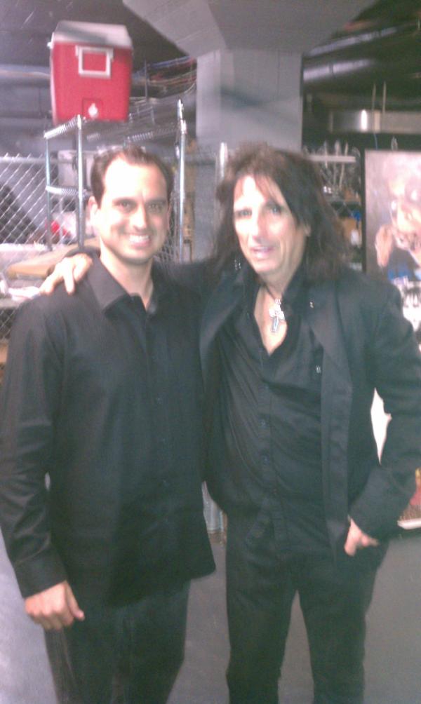 Had a great 45 minute interview tonight with Alice Cooper for Rebel Magazine @rebelmag.