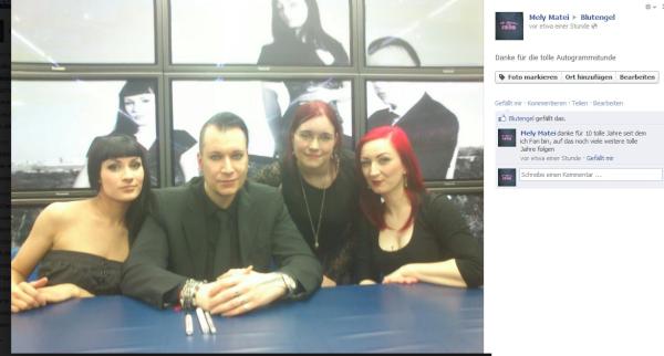 xMelyM's tweet photo. i'm so happy... they like my pic ^^ Blutengel i love http://t.co/HDvdjeZ6