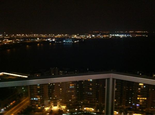 View from apt nice tonight