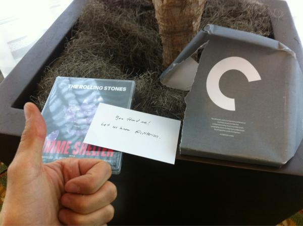 GiantSystem's tweet photo. hell yeah, found a DVD while working hard shooting stuff at SXSW!  love the maysles @criterion http://t.co/LRCwHMSq