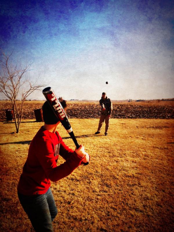 adri44eli's tweet image. #backyardball