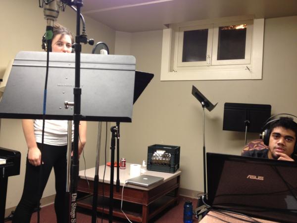 After 12 hours in the studio, it's almost time to wrap up!