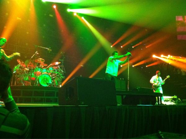 KatSherrer's tweet image. View from the photo pit at @311 concert @MGMGrandGarden @mgmgrand. Day #1 of 2 of #311Day2012 concerts! #Vegas