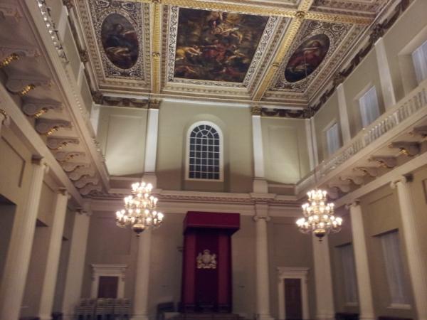 SebDMPerry's tweet image. Closing off parliament square for filming Bond23 thismorning, breakfast was a 04:45 fry-up in banquetng House!!