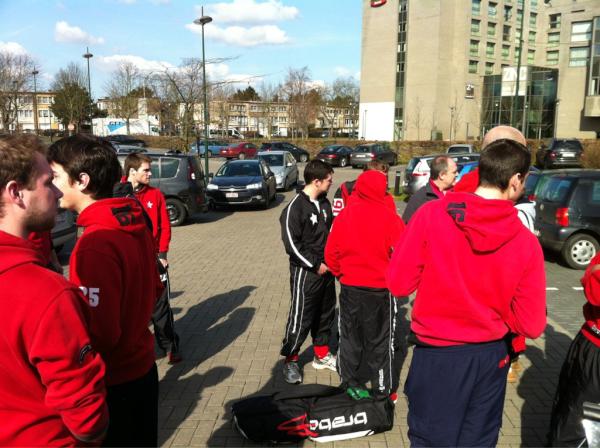 WhiteStarMess1's tweet photo. On the road to Temse for 3 points http://t.co/JnBvElkz