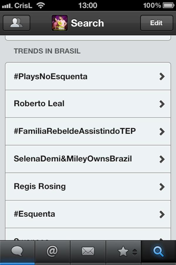 forrodosplays's tweet photo. 1º nos trends #PLAYSnoESQUENTA http://t.co/SxofHoB9