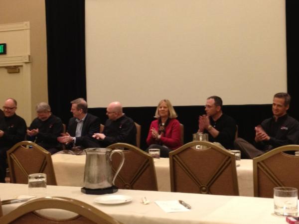 realityashley's tweet image. #AdobeTechComm panel at #writersua