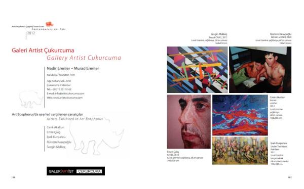 Art Bosphorus Çağdaş Sanat Fuarı'nın Kapılarını açmasına çok az kaldı,heycanla bekliyoruz! <a href="/Artbosphorus/">Artbosphorus</a>