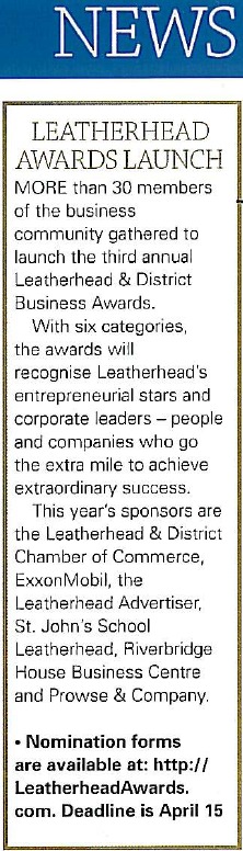 LBA2012's tweet image. This month's Surrey Director magazine has a nice mention of #LBA2012 on its News pages...