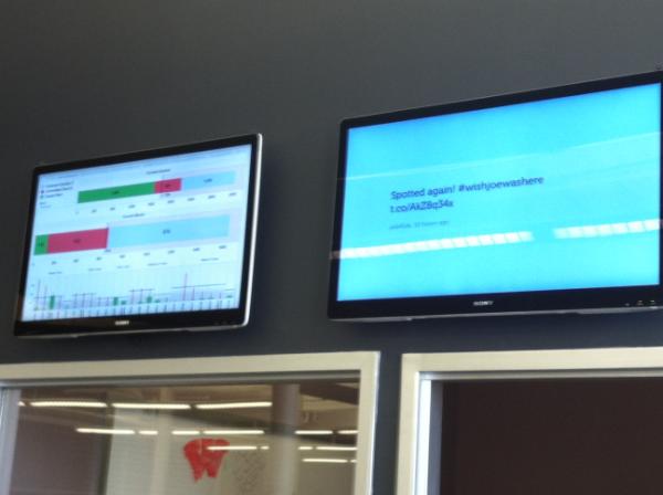 JMRaczka's tweet image. Key BI today at @DynInc HQ #wishjoewashere #GetSomeIaaS (cc @kyork20 @graychy @matt_toy @jadelisle )