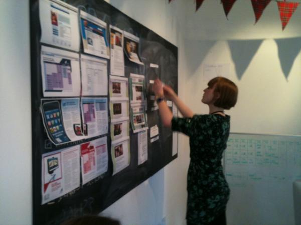 imasnookster's tweet photo. Loads of energy at the office today on our first day of synthesising madness #designforgov http://t.co/s826gj0I