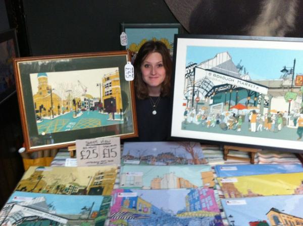 sweet_view_'s tweet photo. At the dogstar in Brixton till 5 today. Come say hi! http://t.co/ueAkoBCi