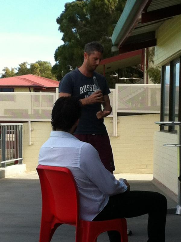subimarist's tweet photo. @kiwimoff has announced he has possibly played his last game for SMCC. http://t.co/4DCEgJWs