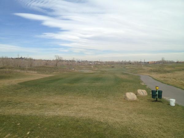 RaisingRedAF's tweet image. Middle of the fairway on hole #1. Game on.