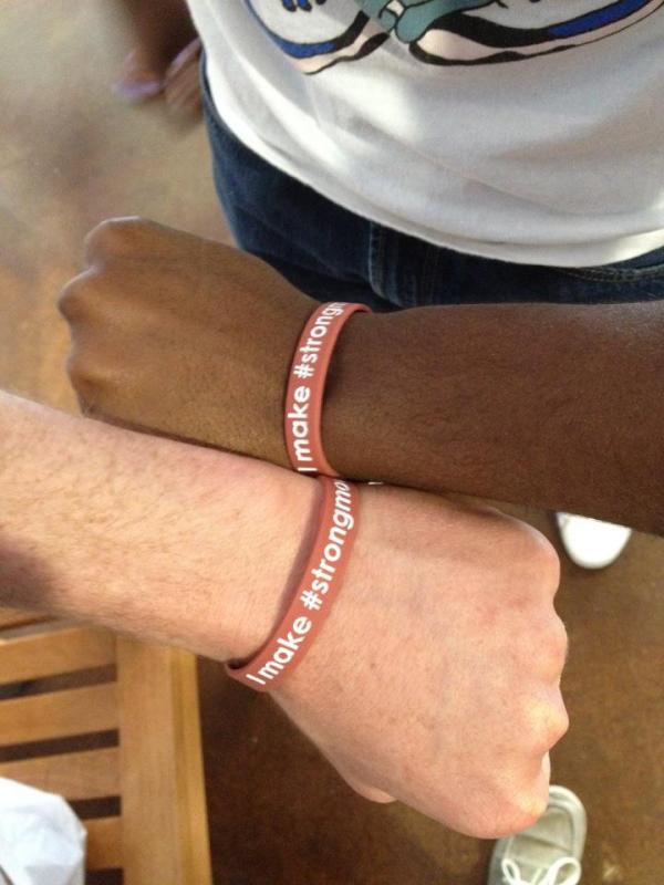 BLOCorg's tweet image. It's a movement! Ask any BLOC member or tweet us to purchase your official BLOC wristband for only $2! #strongmoves