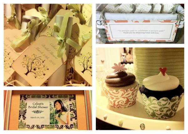 Bridal shower details. :)