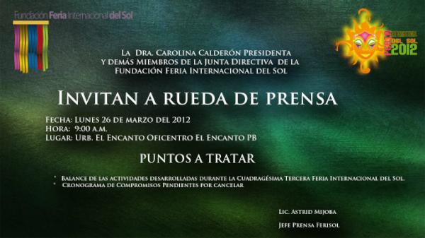 Ferisol2012 tweet picture