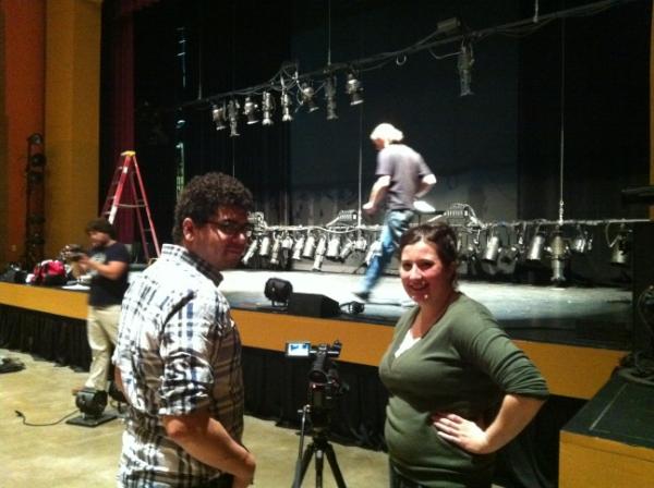 Day 1 of production, 3D documentary of "This is Tango Now." #btown #3D #dance