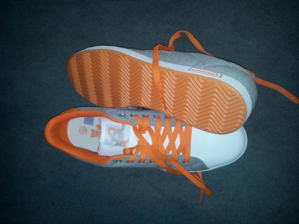 ThePipscouk's tweet photo. Are trainers in corporate colours going too far?! The Pips are well and truly ready for @sracon next week in Bradford. http://t.co/j4BqxPsZ
