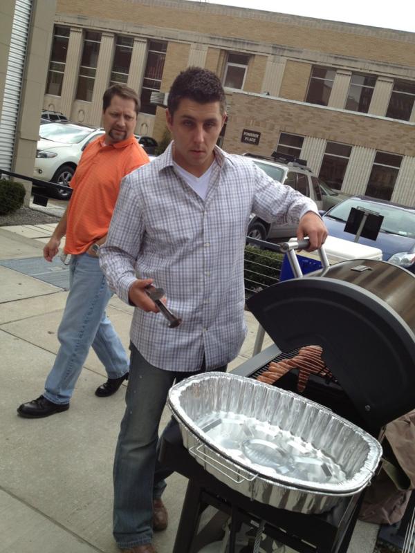 krispind's tweet image. It's tailgating time @EMAtalkhuman Syracuse - GO 'Cuse! #EMAgency