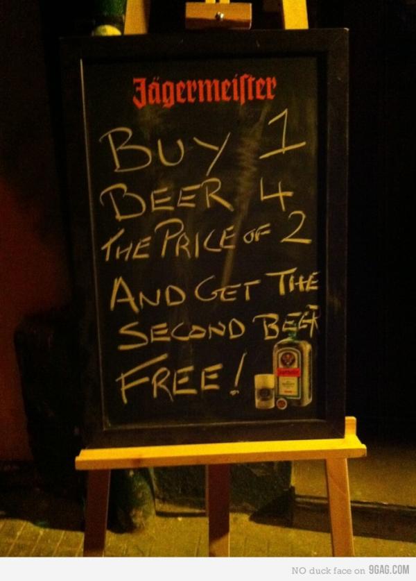 FunxTweets's tweet image. Free Beer.... Wait, what?! @FunxTweets