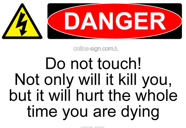 OnlineSign's tweet image. last #funny #sign for the week.
Silly #OSHA sign you can make &amp;amp; print at online-sign.com for free
#signage
