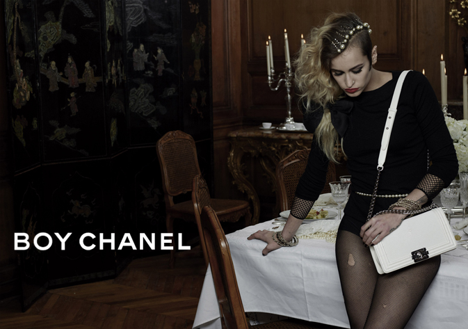 Karl lagerfeld shop chanel boy bag
