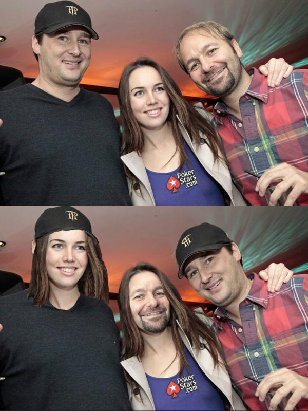 Liv_Boeree's tweet photo. Another photoshop creation/abomination... apologies in advance to @phil_hellmuth and @RealKidPoker http://t.co/zzw8JKde