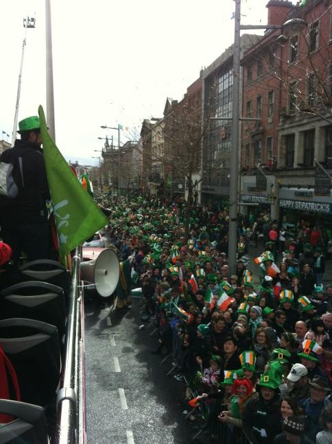 St Patricks day parade 2012!  You gotta come discover Ireland!