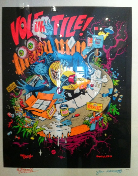 Jim Phillips at Volcom NYC