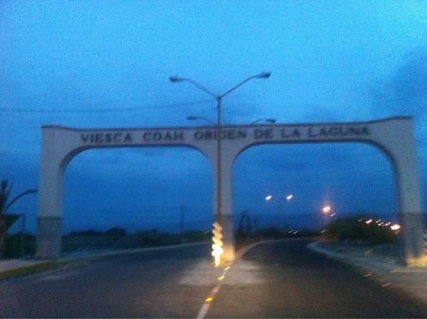 Llegando a #Viescacoahuila Oasis de Coahuila y Origen de la Laguna