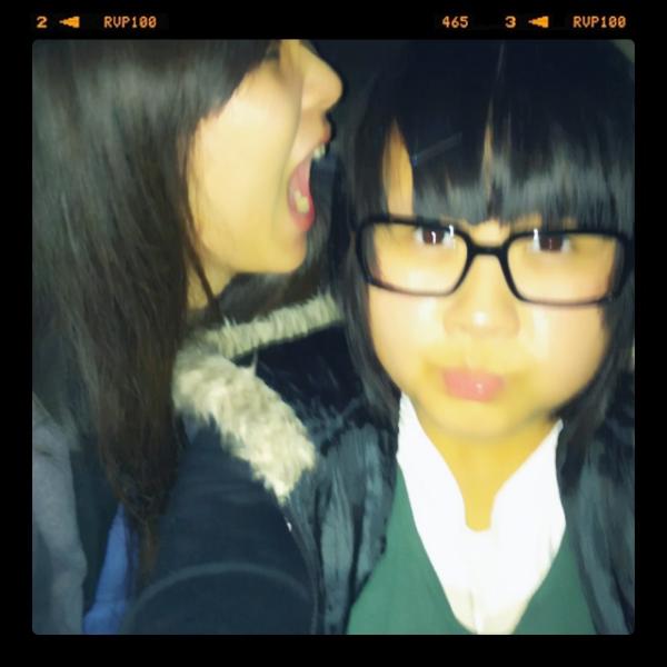 flyinsky002's tweet image. with my sister  ~~~~````