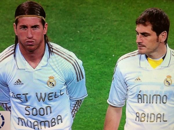 welchy15's tweet image. First class gesture by Real Madrid #pray4muamba #firstclassclub