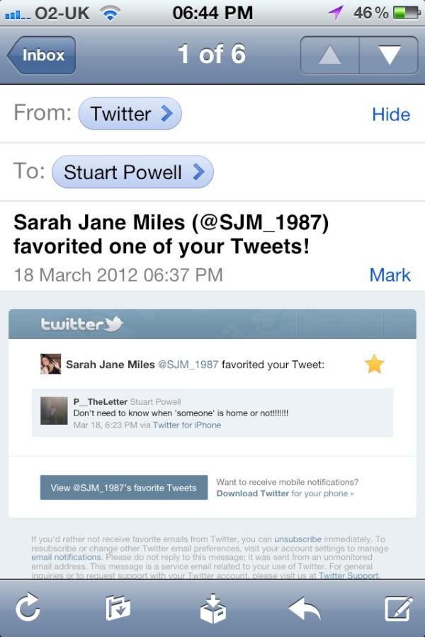 P__TheLetter's tweet image. @SJM_1987 Why did you &apos;favourite&apos; that, silly? Retweet is &apos;liking&apos; it, if using Facebook terms #StillLearningTwitter