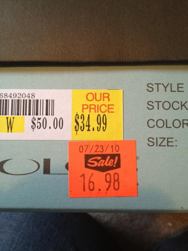 wvbrides's tweet photo. Found the shoe box my "wedding shoes" came in - see ladies, you don't have to spend hundreds on them! http://t.co/BQURqmFl