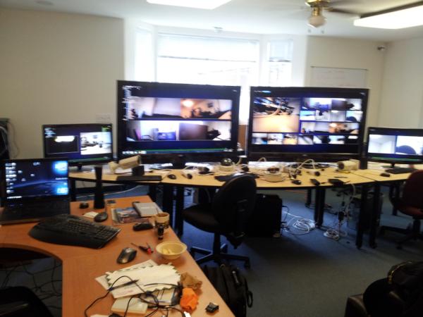 networkoptix's tweet image. Now going into day three of our three day #ISCW12 booth burn-in. All systems five-by-five. A thing of beauty.  #in