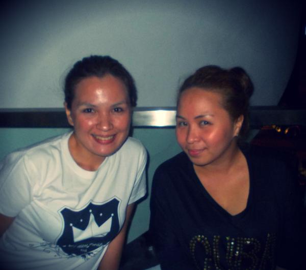 lippiestick's tweet image. haha i'm totally shining here. #oilyface. me &amp;amp; my lovely sister @qtclaire :) #PlatformShow