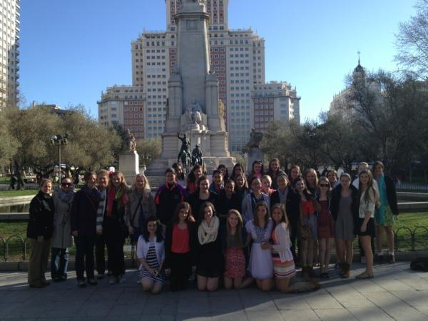 CSG_in_Spain's tweet photo. Plaza de España-¡Qué bonita! http://t.co/kLpvdVmv