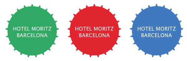 Hotelmoritz's tweet photo. Queda't amb el nostre logo http://t.co/MhcZYlVQ