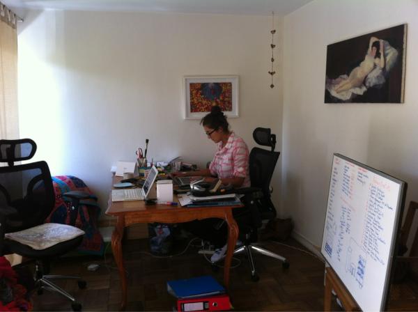 athos_ltda's tweet photo. Así se ven las oficinas de Athos a esta hora del día! http://t.co/Lx0IRyja