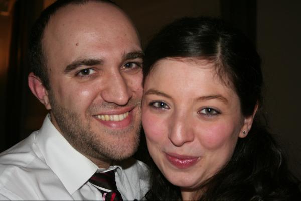 LNomes's tweet photo. had a fun party with the in-laws! - Being referred to as Brangelina and gangsters the same night says it all ! :D http://t.co/uN09oq7k