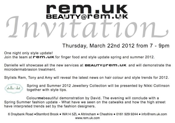 Beauty_REM's tweet photo. @vitaliberata @NickErodotou @JadeAllport @NailHarmonyUk @S@SkinBase_facial join us in our style up date evening http://t.co/au1dv7L2