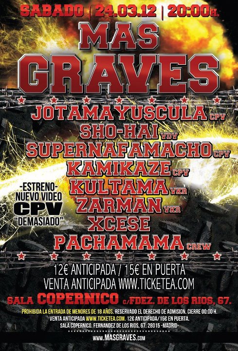 ALBITAPACIENCIA's tweet photo. El sabado 24 d marzo OTRA GRAN FIESTA DE @MASGRAVESTUDIOS chekeen ste cartelazo q nos han preparado  T LO VAS A PERDER? http://t.co/E42484La
