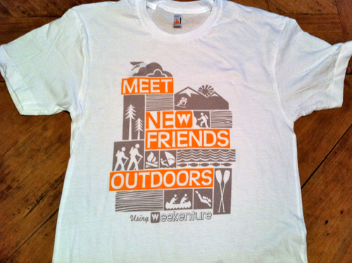 weekenture's tweet image. Take the chance to win our limited edition shirt by posting NOW your own activity on Weekenture! weekenture.com/deals/new