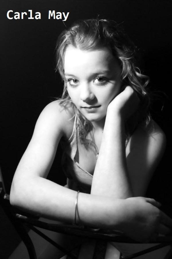 Our latest signing is an extremely talented young vocalist with a wicked sense of humor. Follow her at <a href="/CarlaMaySinger/">carla may</a>