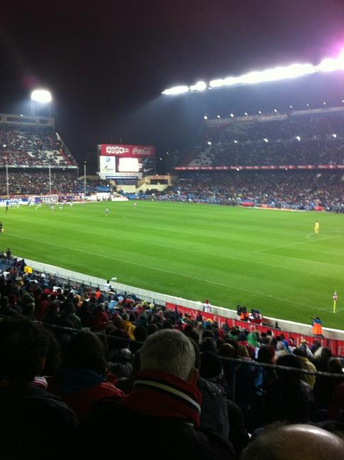 Vista del Calderón con 0 0 minuto 21