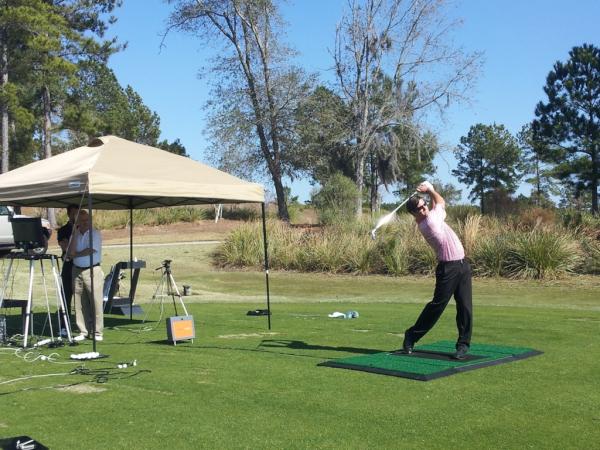 DerekLemireTPI's tweet image. At Berkeley Hall Learning Center w/ @AndrewRiceGolf and @marshalev #TrackMan #forceplates #greattechnology