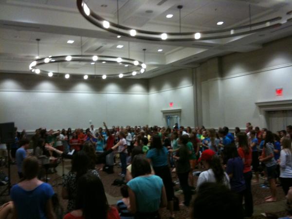 bobbeckwith's tweet photo. I love the way our leaders pray and worship every week! It matters!! http://t.co/ELe1yhLf
