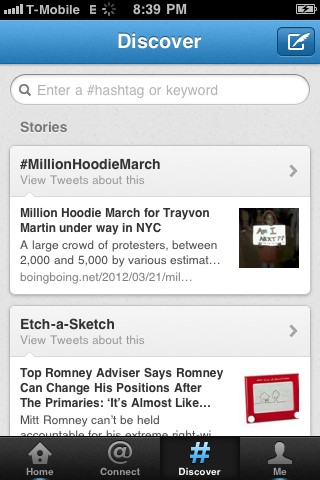 OccupyWallStNYC's tweet photo. #MillionHoodieMarch now top story on twitter: http://t.co/V87i4hZs